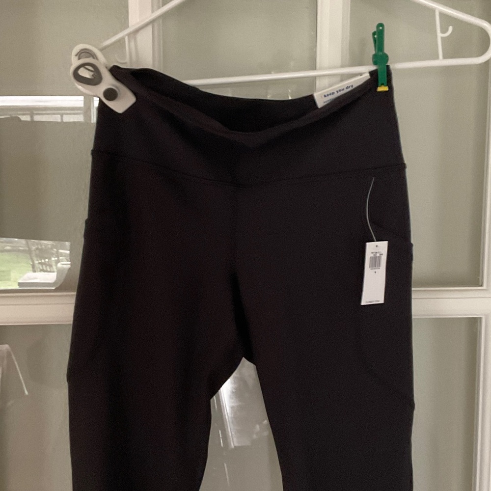 Women Black Leggings Old Navy Full-Length